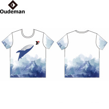 Sublimated Print Logo Custom T Shirt Guangzhou Factory Price OEM 100% Cotton Cheap Printing T Shirt Dry Fit T Shirt